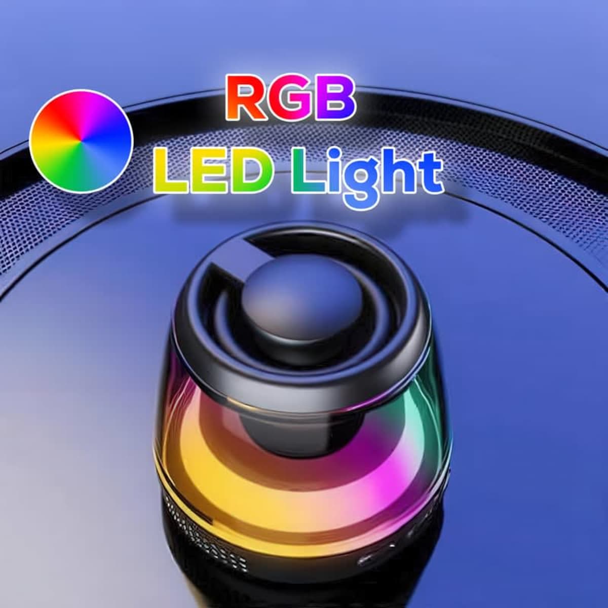 Pacific Magnetic Bluetooth Speaker Stand with RGB LED Light (Stock)