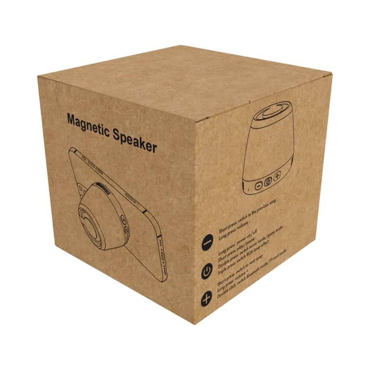 Pacific Magnetic Bluetooth Speaker Stand with RGB LED Light (Stock)