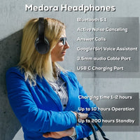 Medora ANC Bluetooth Headphones