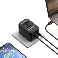 Madern 65W GaN PD and QC Travel Adaptor (A3C)