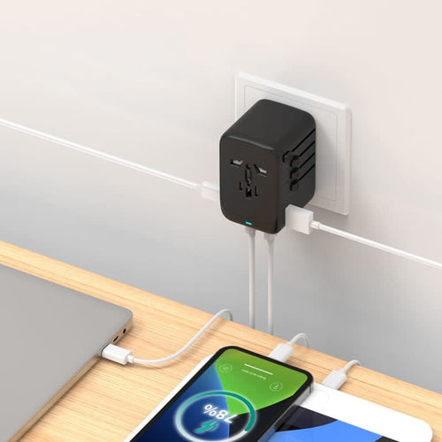 Madern 65W GaN PD and QC Travel Adaptor (A3C)