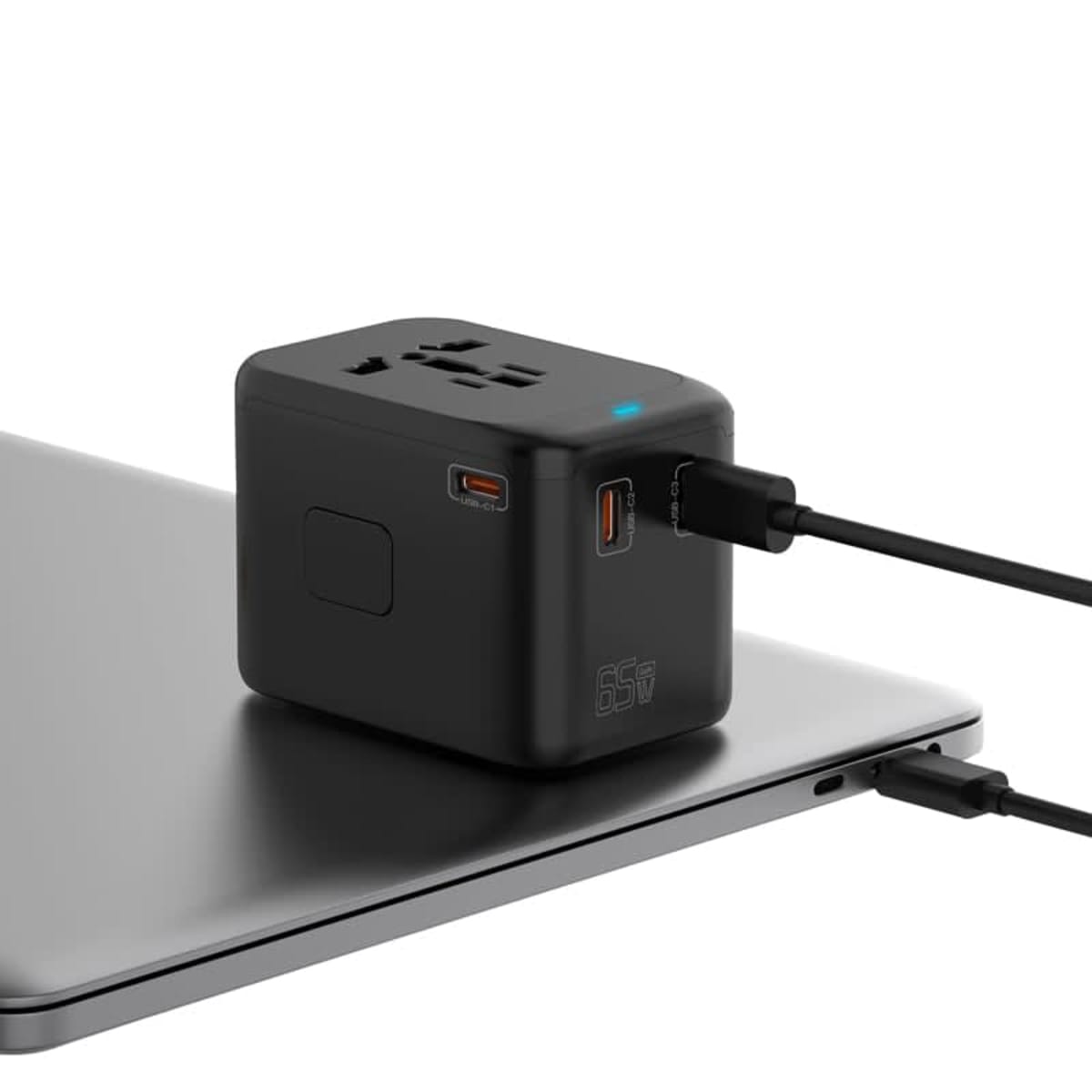 Madern 65W GaN PD and QC Travel Adaptor (A3C)