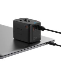 Madern 65W GaN PD and QC Travel Adaptor (A3C)
