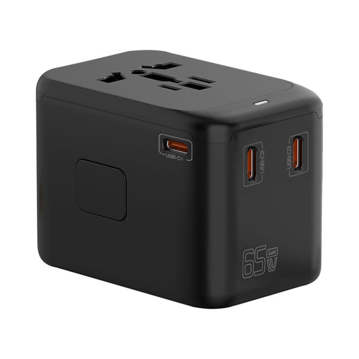 Madern 65W GaN PD and QC Travel Adaptor (A3C)