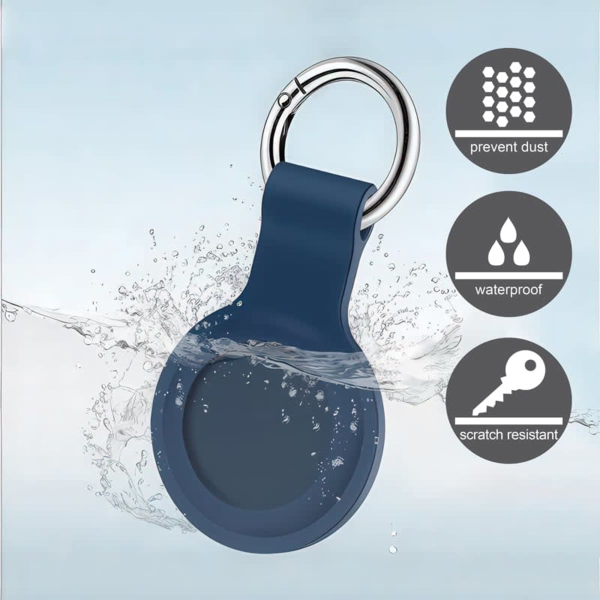 Aspen Silicone Airtag Case