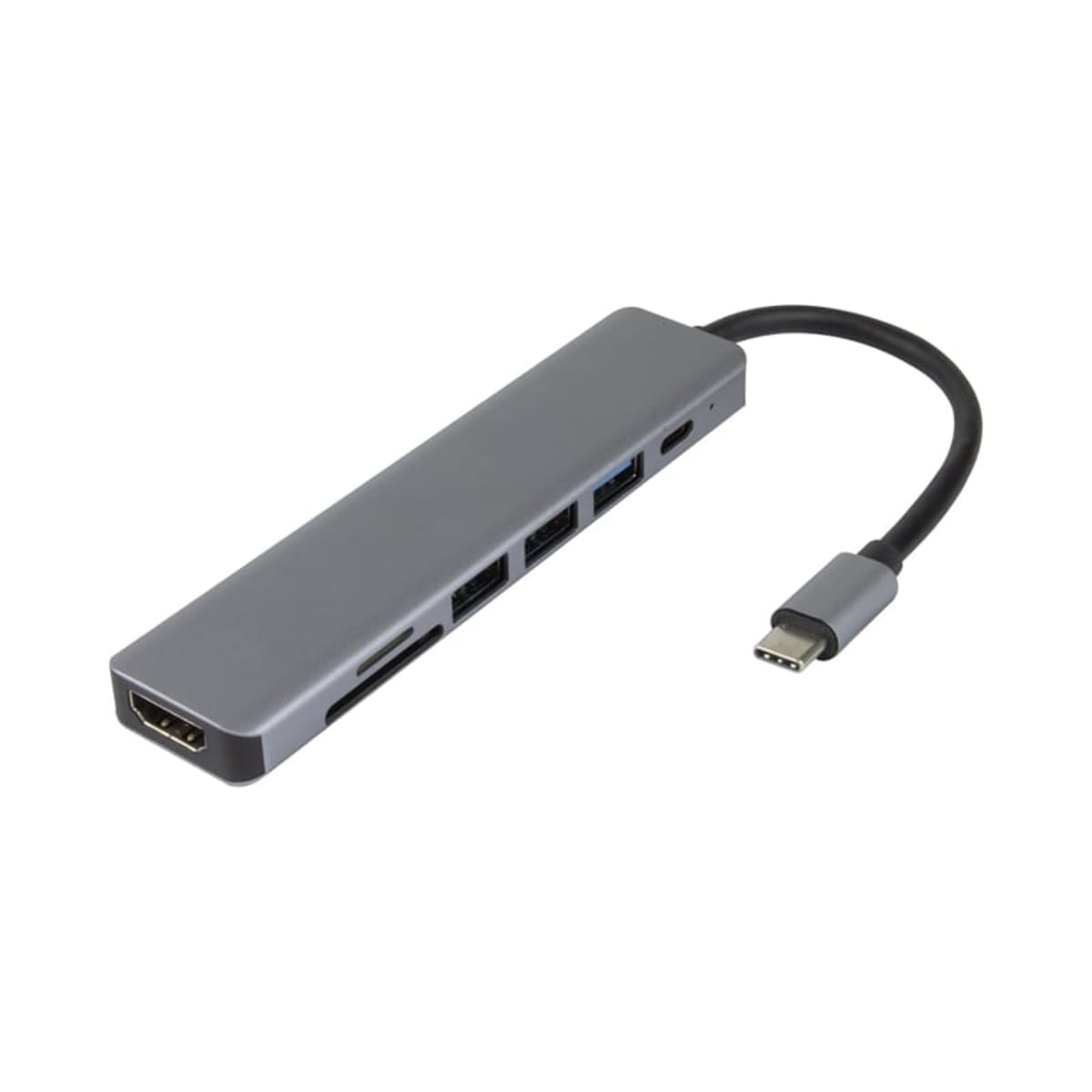 Hayden Type-C Hub (Type-C, Type-A, HDMI, PD100W)