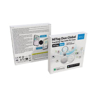 MiTag Duo Global Tracking Tag with PU Case (stock)