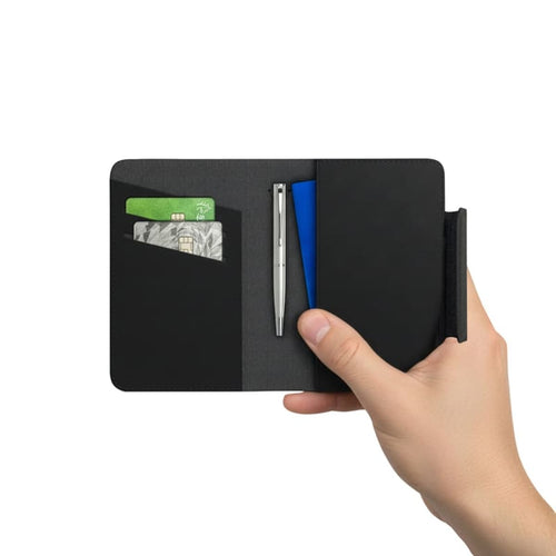 MiTag Duo Passport Holder with Global Tracking Tag