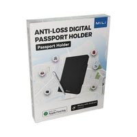 MiTag Duo Passport Holder with Global Tracking Tag