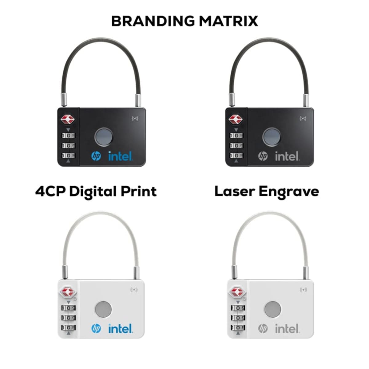 MiLock Duo Tag Luggage Lock