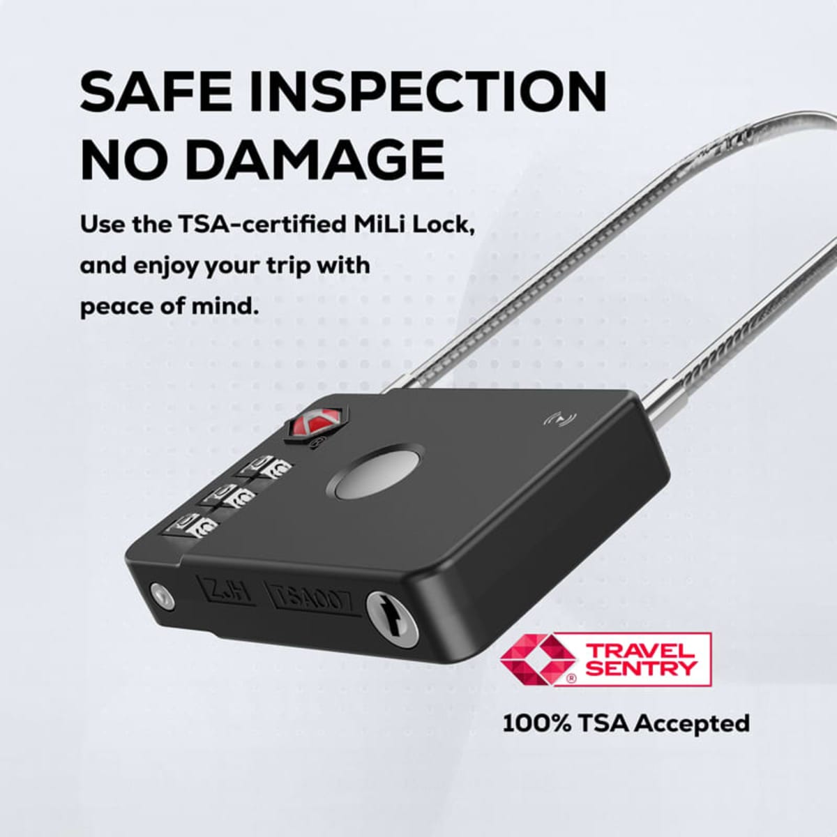MiLock Duo Tag Luggage Lock