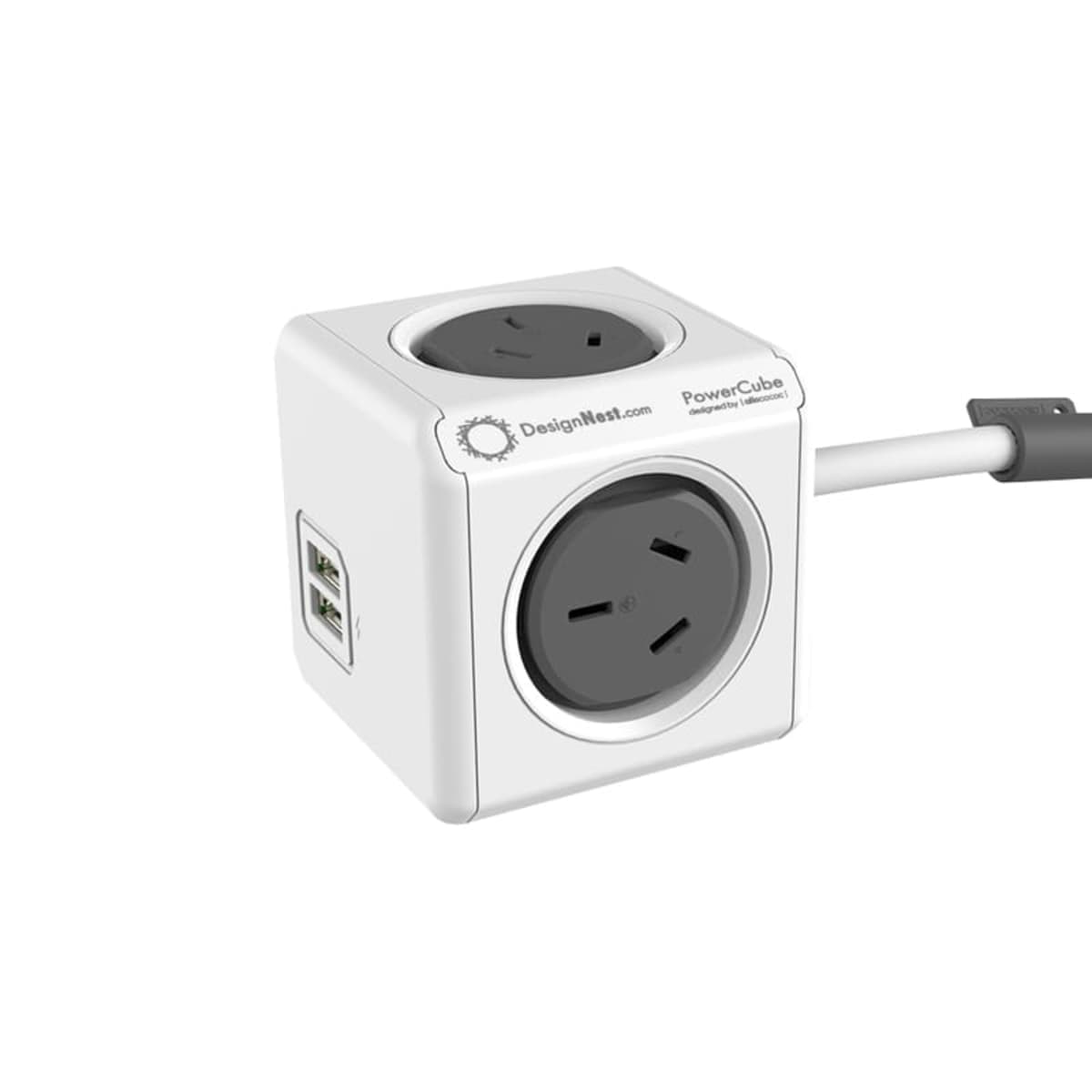 Power Cube Extended Duo USB (2A)