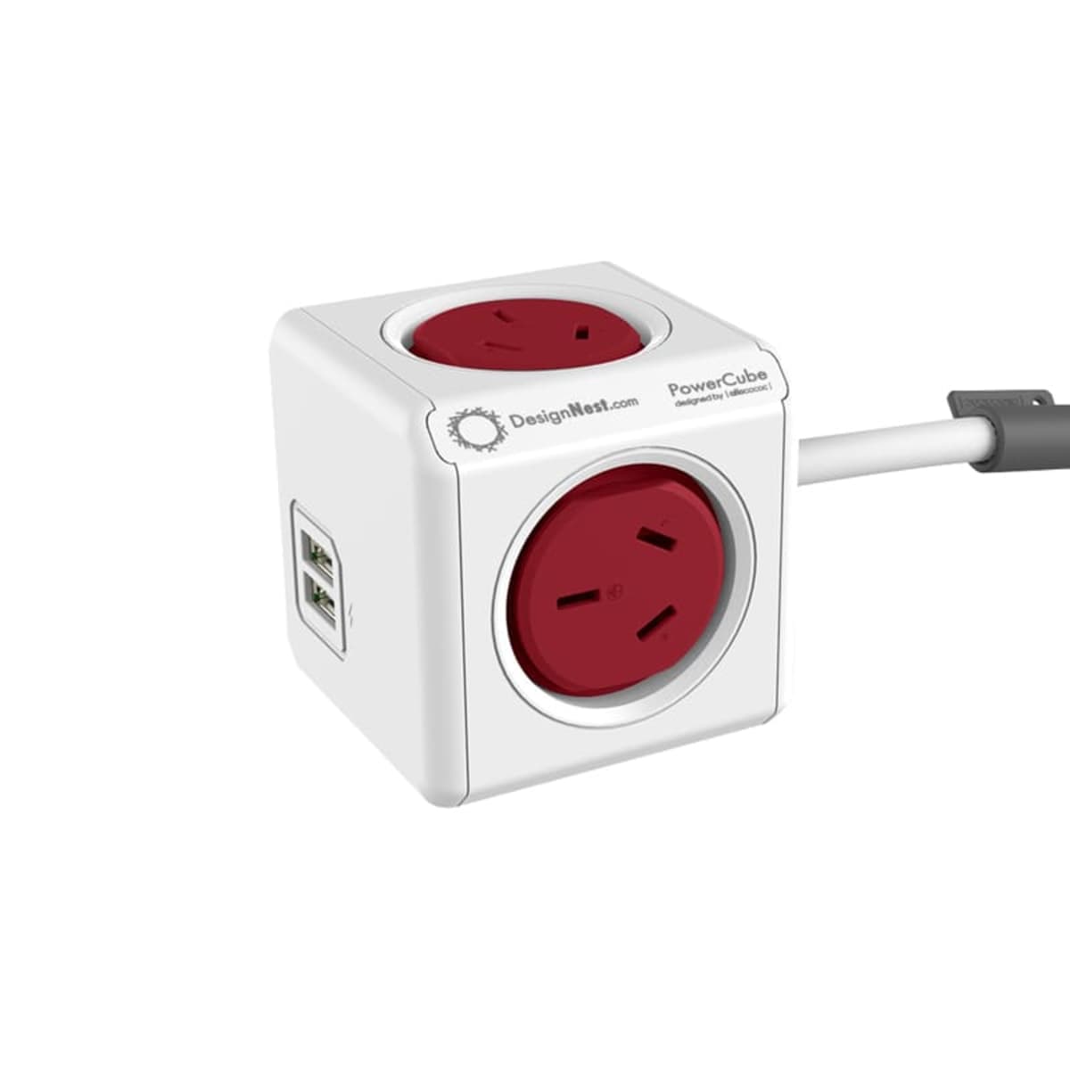 Power Cube Extended Duo USB (2A)
