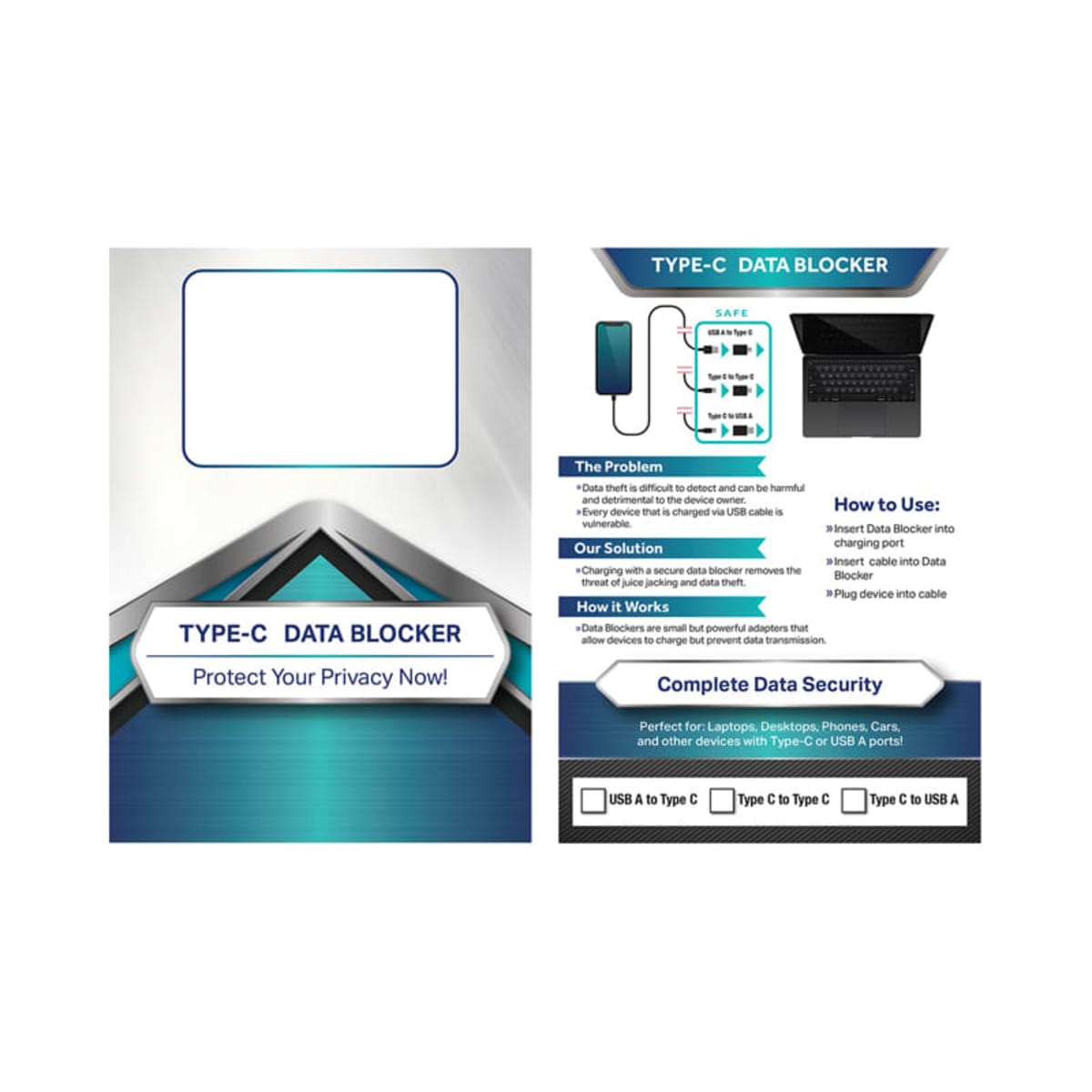 Bern Data Blocker (Type-C to Type-C)