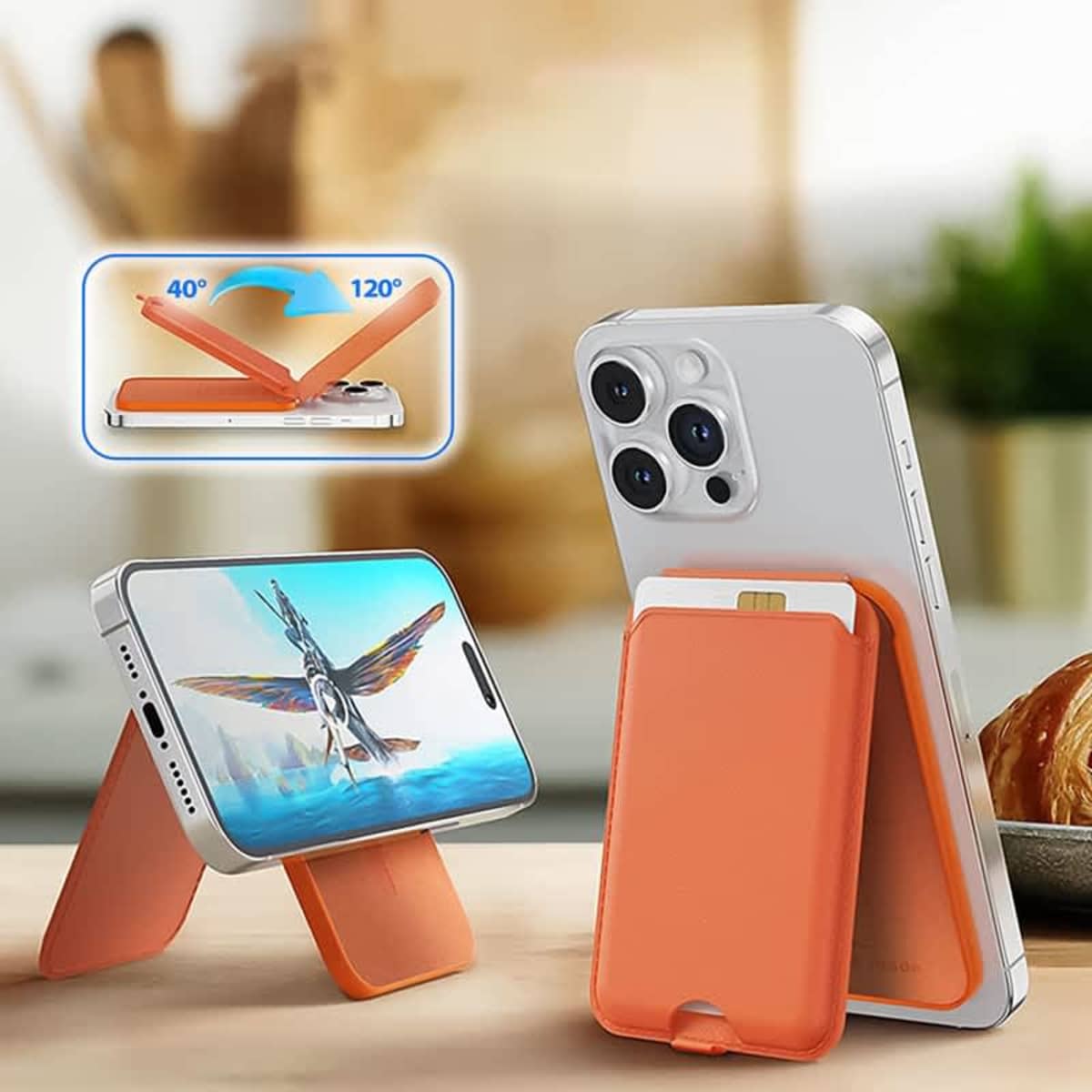 Kirra Magnetic Card Wallet Stand