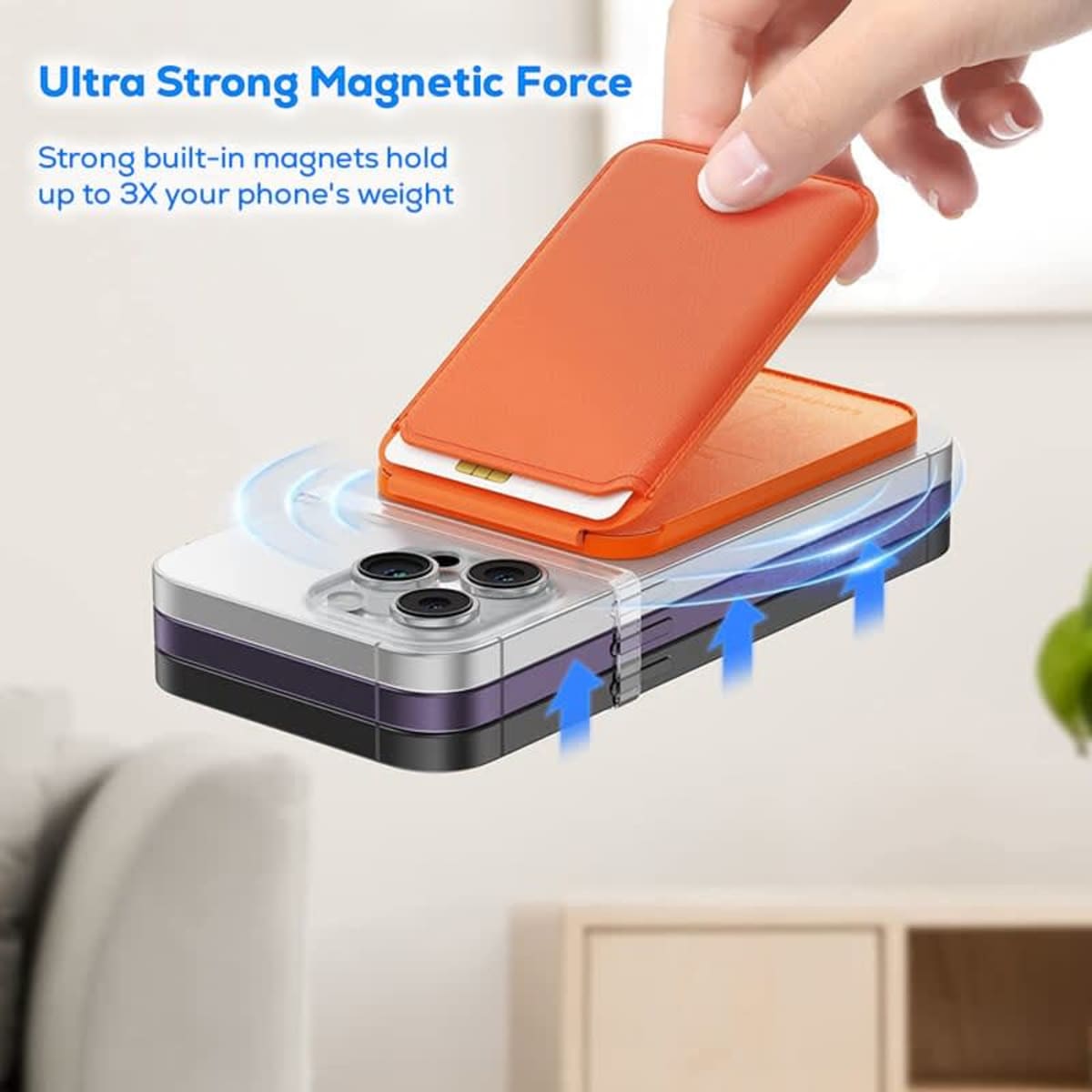 Kirra Magnetic Card Wallet Stand