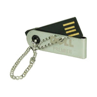 Micro Metal Swivel Flash Drive