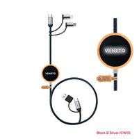 Veneto 60W Fast Charge and Data Sync LED Cable