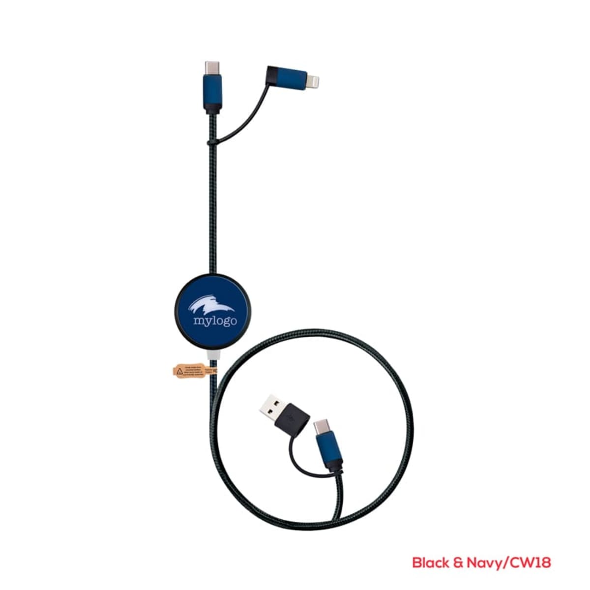 Pavia 60W Fast Charge and Data Sync LED Cable