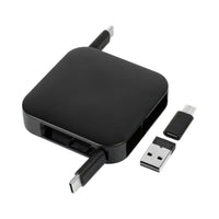 Avola Retractable Fast Charge Cable and Stand