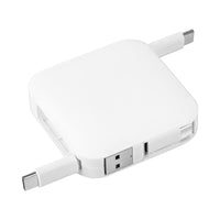 Avola Retractable Fast Charge Cable and Stand
