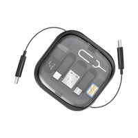 Catania Retractable 60W Fast Charging and Data Cable Set