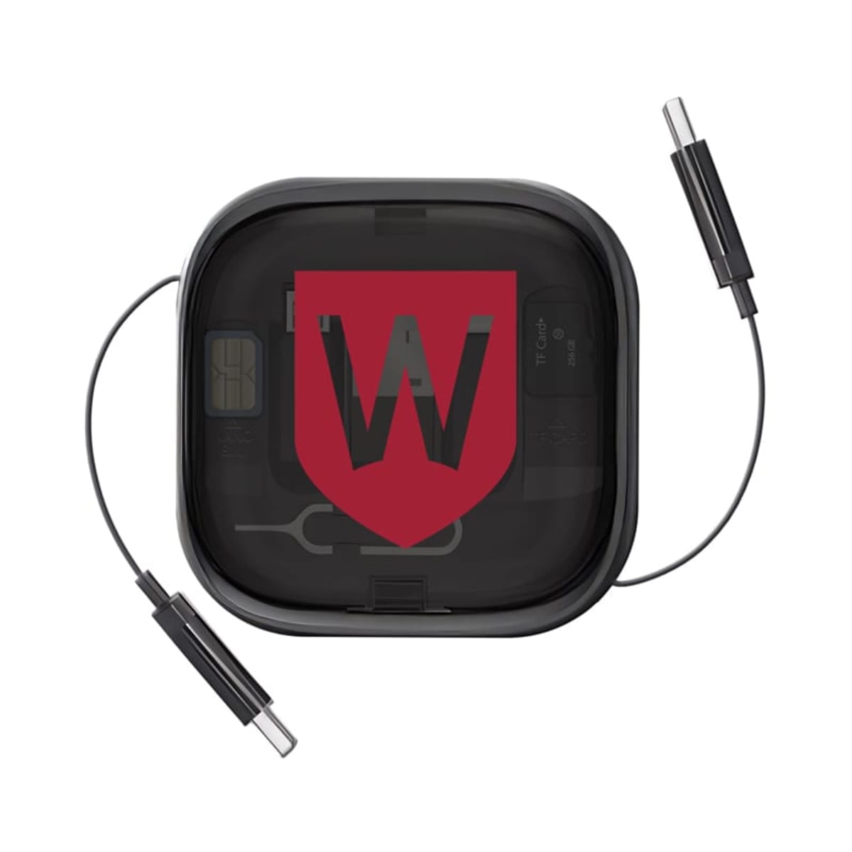 Catania Retractable 60W Fast Charging and Data Cable Set