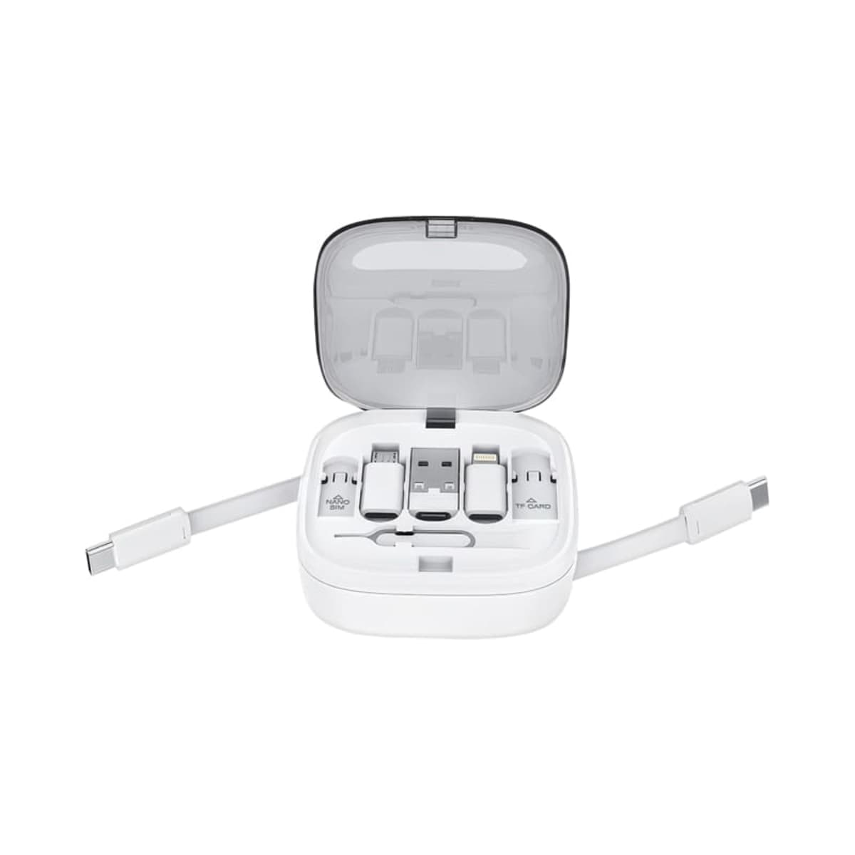 Catania Retractable 60W Fast Charging and Data Cable Set