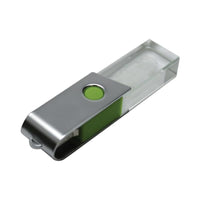 3D Crystal Swivel Flash Drive