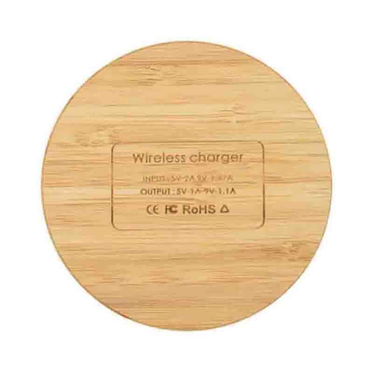 Hamilton Wireless Bamboo Fast Charger