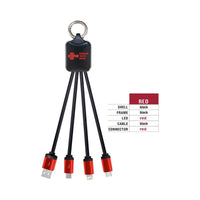 Atesso Light Up Charge Cable - Rectangle
