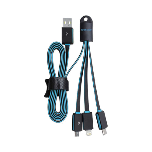 Parma Multi Charge Flat Charge Cable