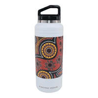 Arctic Zone Titan Copper Bottle with Rotary Digital Print - 1L