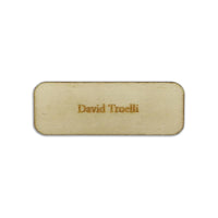 Complete Magnetic Wooden Badge