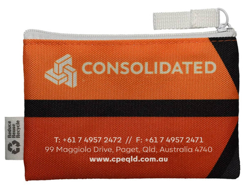 Spectra rPET pouch 8.5cm x 13cm