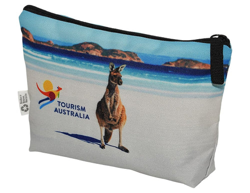Spectra rPET Toiletry/Makeup Bag 14.5cm x 22.5cm x 5cm