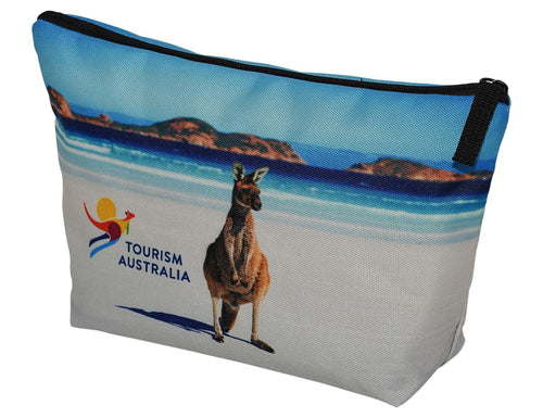 Spectra rPET Toiletry/Makeup Bag 17cm x 27cm x 8.5cm