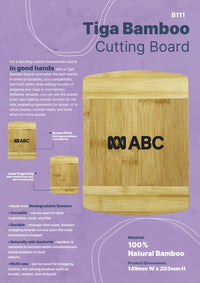 Tiga Bamboo Cutting Board