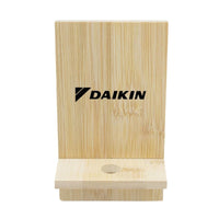 Groove Bamboo Phone Stand