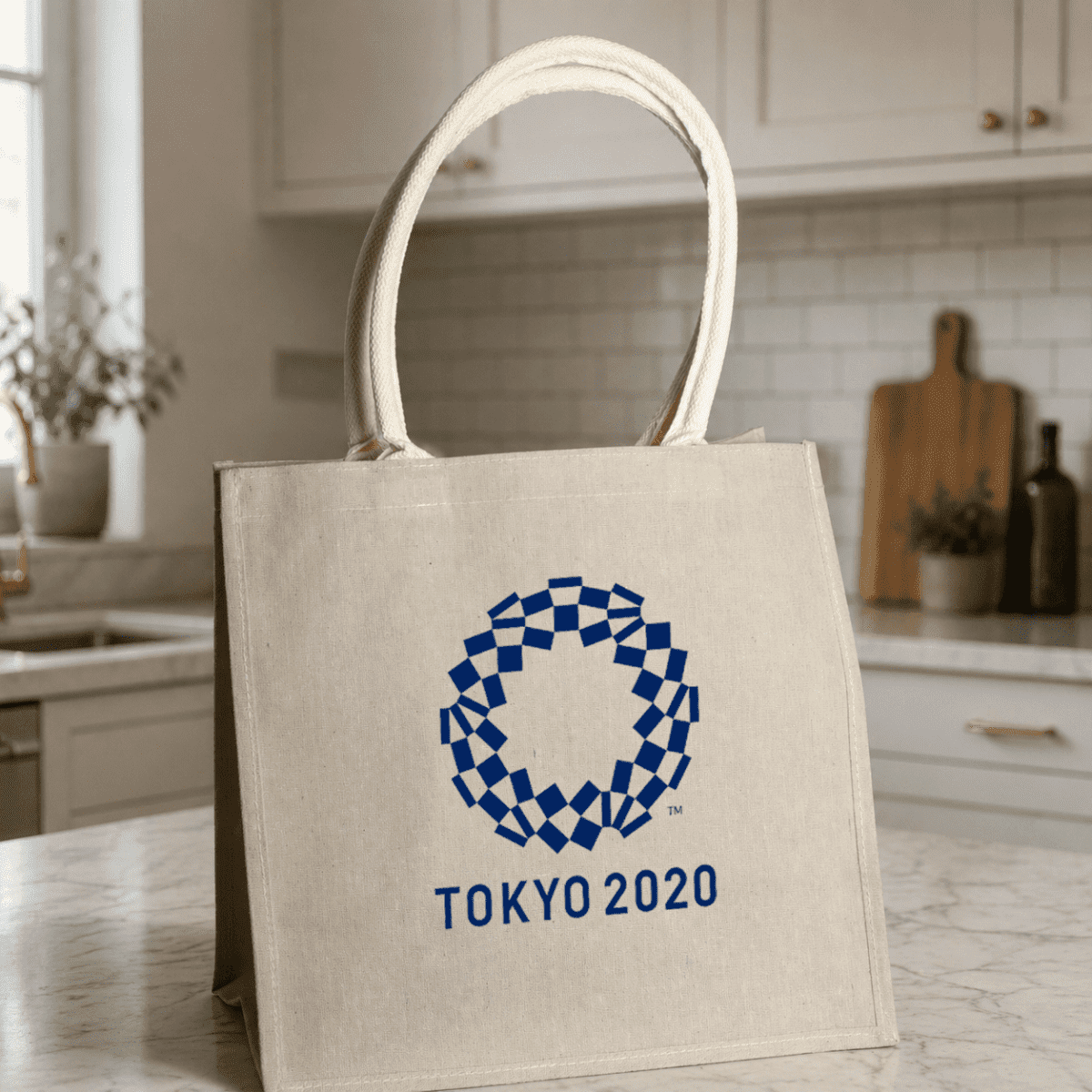 Jabali Jute Tote Bag