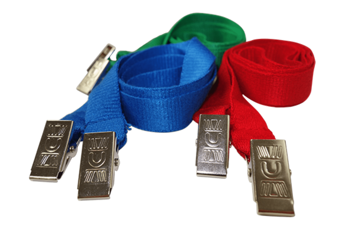 Bamboo 15mm Lanyard with Double Alligator Unprinted