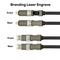 Thor Eco PD 65W Digital 4n1 Data / Fast Charging Cable