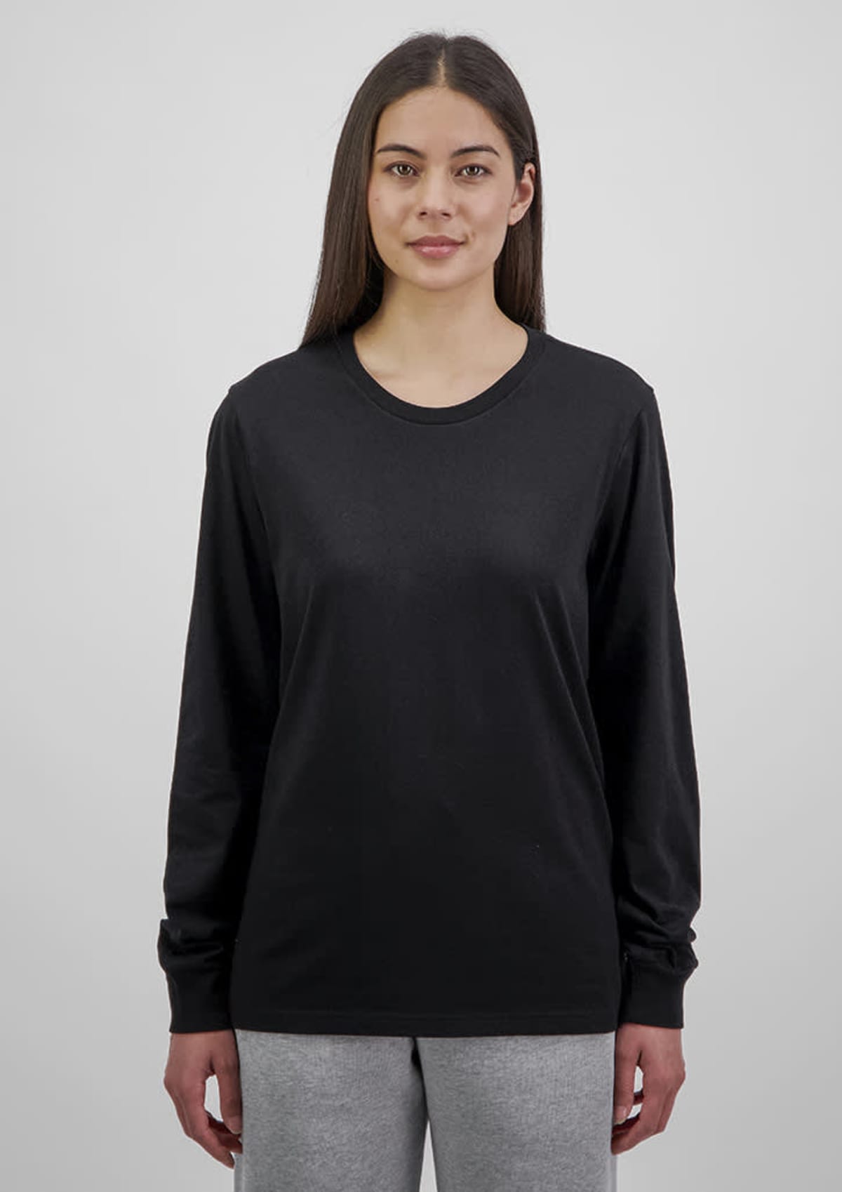 Womens Basis Long Sleeve Tee