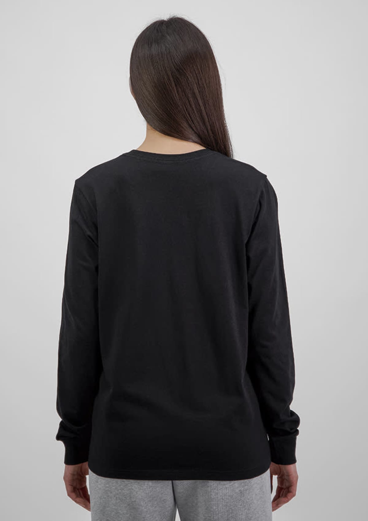 Womens Basis Long Sleeve Tee