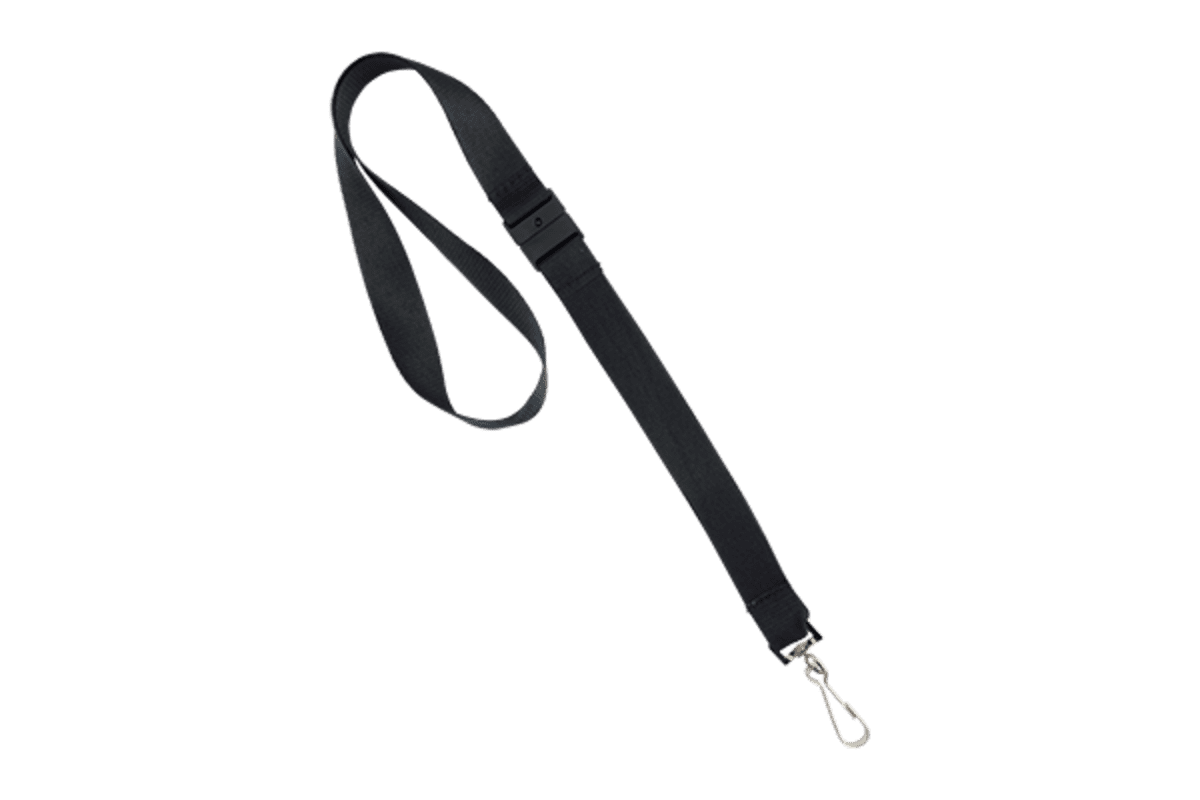 Lanyard Gemini 20mm with Swivel Hook & B'away Black