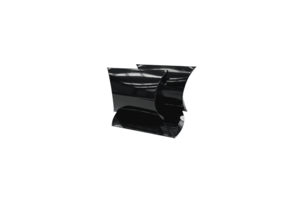 X Small Black Gloss Pillow Box