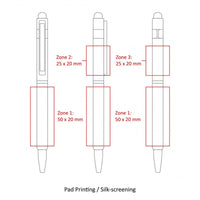 BND70XLS HEX STYLUS TWIST METAL BALL PEN