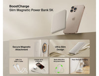 Belkin BoostCharge 5K Slim Magnetic Power Bank