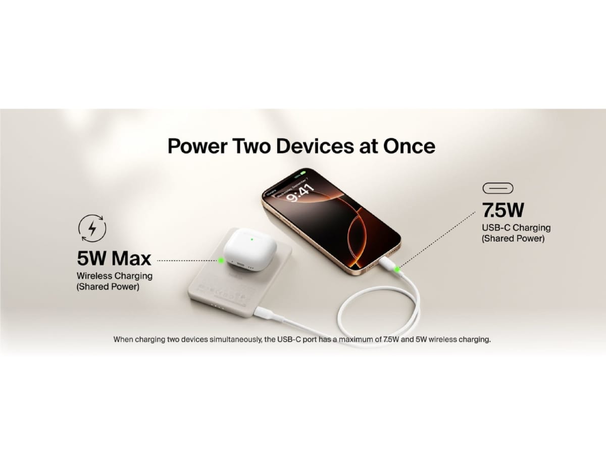 Belkin BoostCharge 5K Slim Magnetic Power Bank