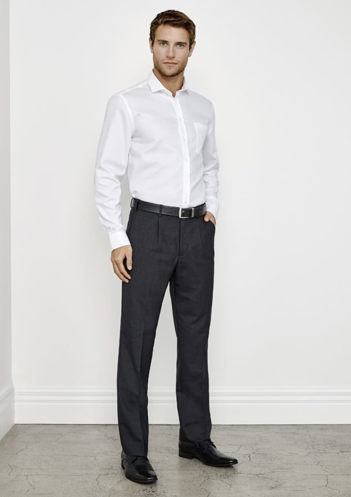 Mens Classic Pleat Pant